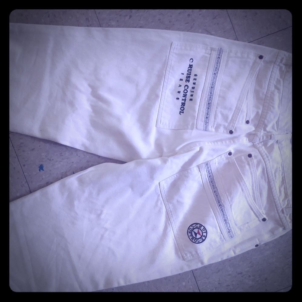 White jeans